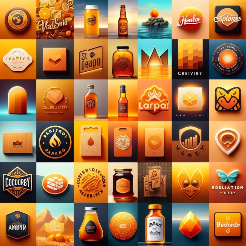 Amber in Branding
