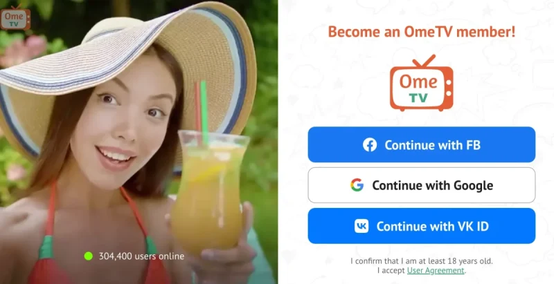 Omegle Alternatives - Ome Tv