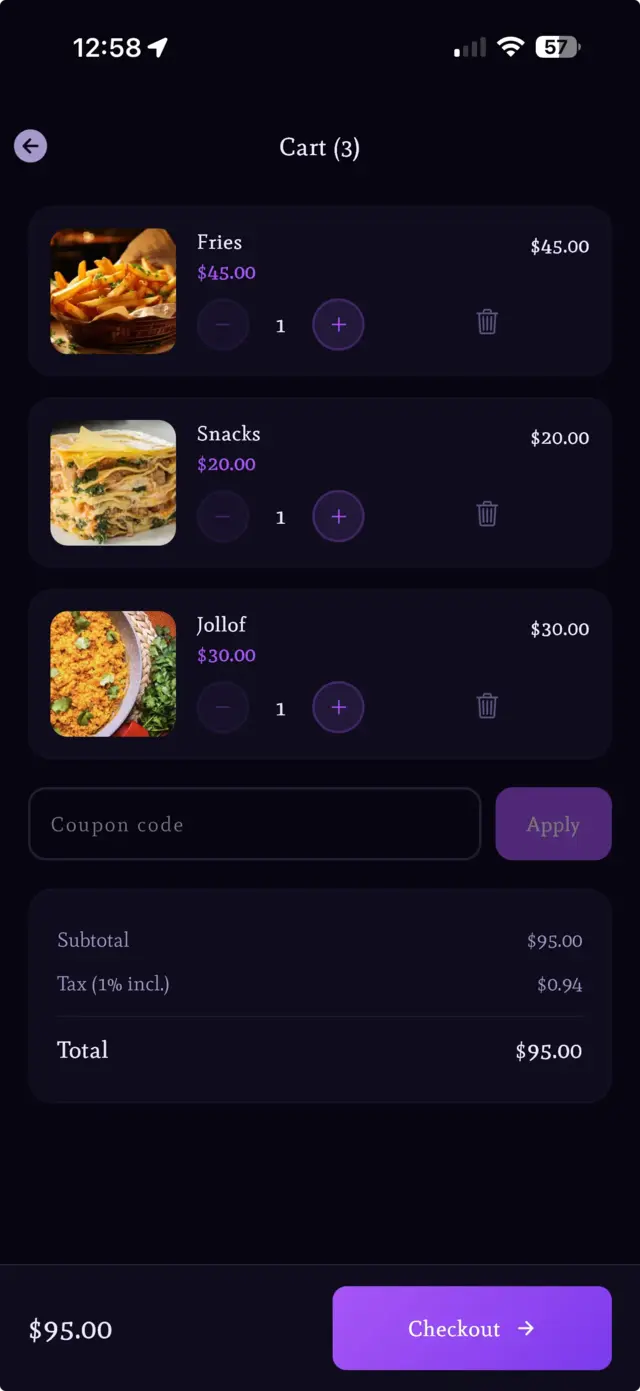 E-Commerce app built with Swiftspeed