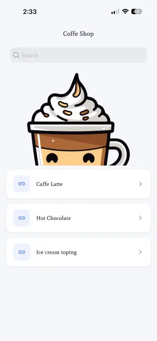 Link Hub app built with Swiftspeed