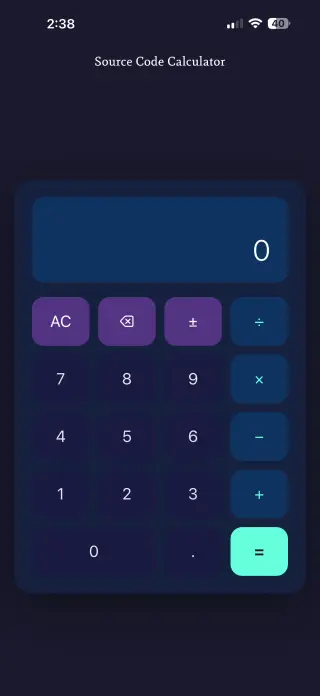 App con codice sorgente app built with Swiftspeed