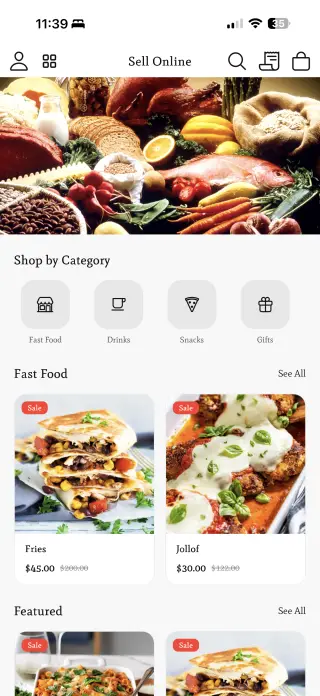 WooCommerce native app: products, cart and checkout