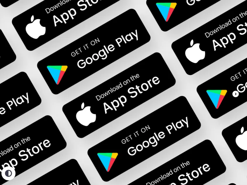 Badges: Google Play and App Store