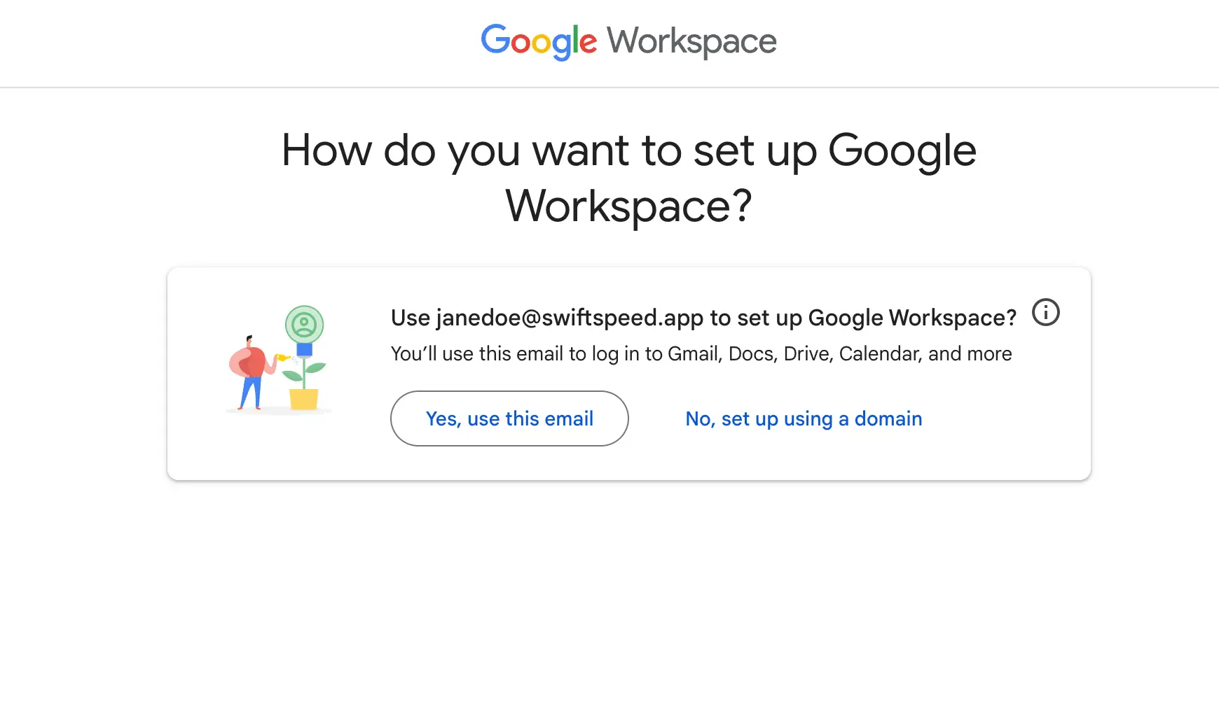 Signing Up for G Suite - Google Workspace