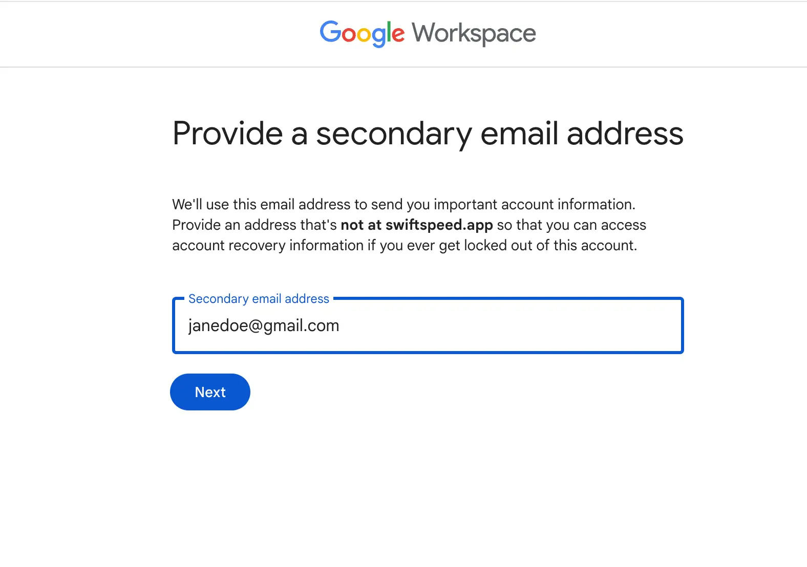 Signing Up for G Suite - Google Workspace